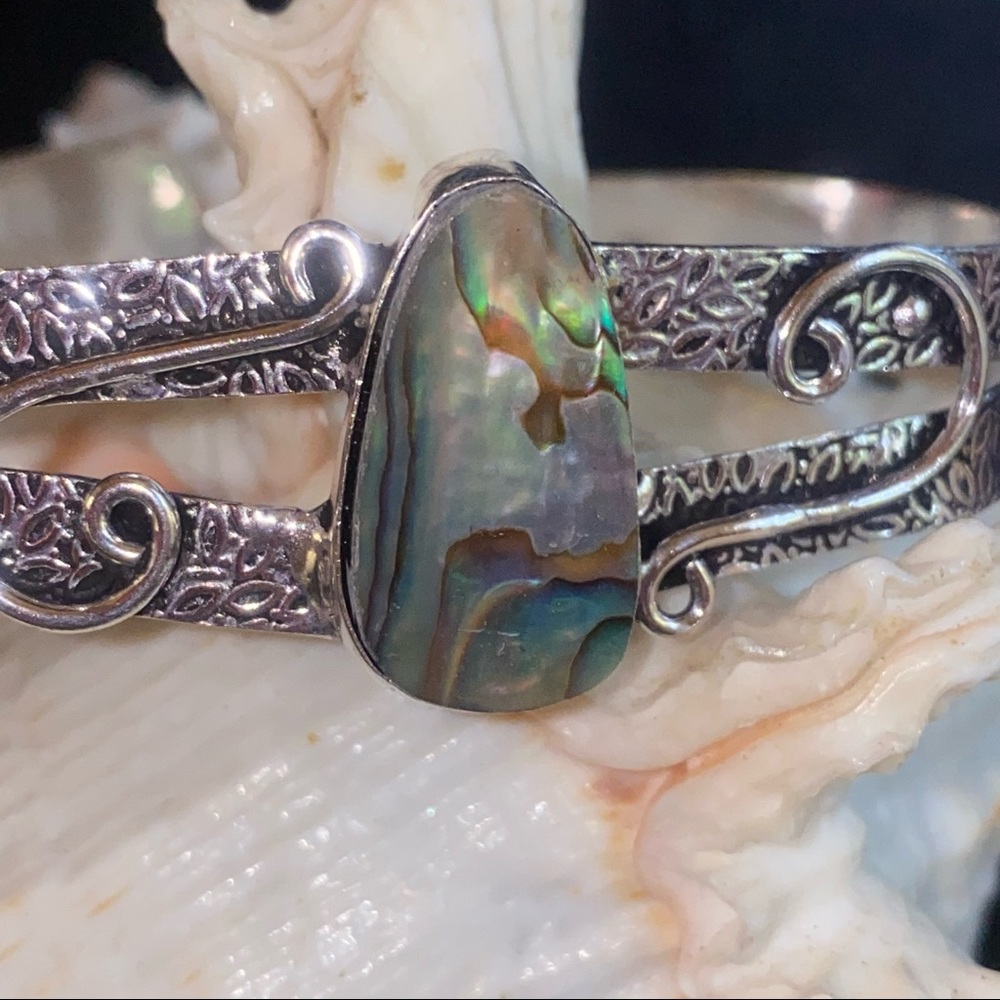 Stunning Abalone statement cuff